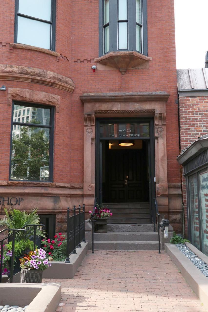 Large Stylish Newbury Street Studio W/ Kitchen Boston Exterior foto